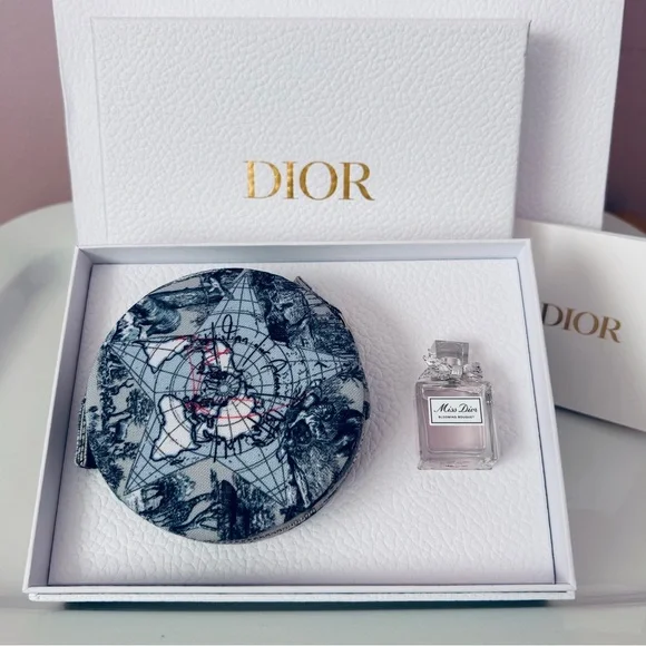 DIOR Around the World Travel Jewelry Case/Miss Dior Blooming Bouquet GiftSet NIB - Picture 3 of 6